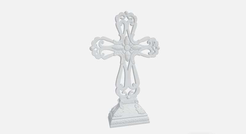 Beautiful TableTop Cross, Catholic standing cross, Spiritual gift