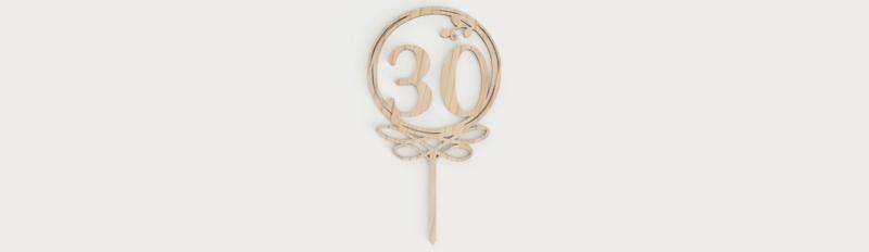 Birthday Cake topper 30