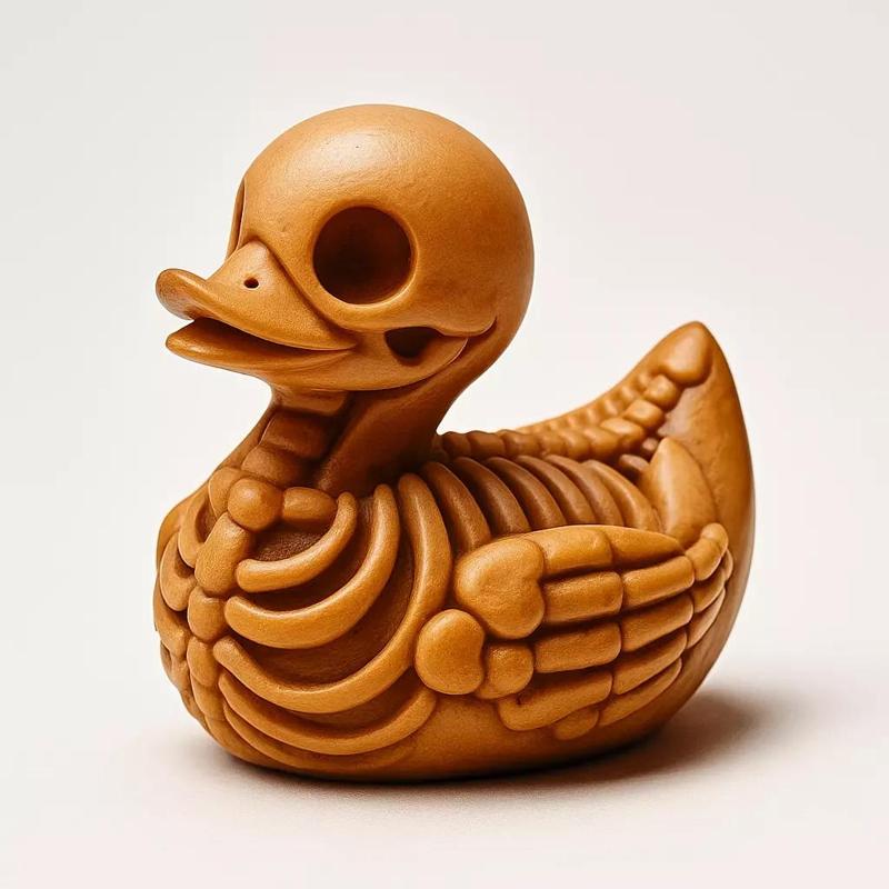 Duck Minimalist Skeletal toy