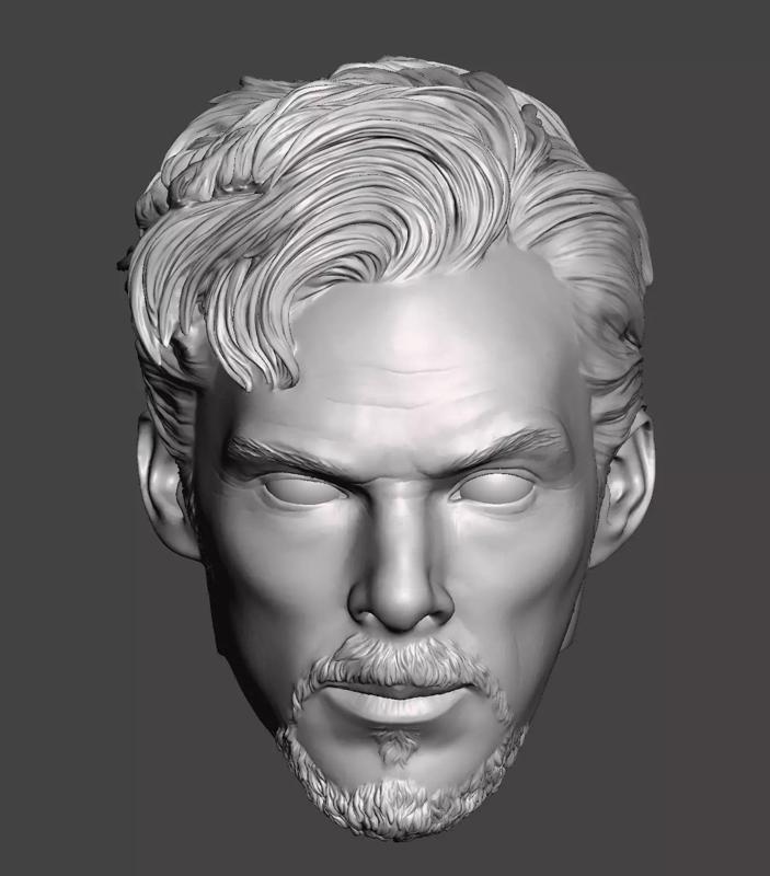 Dr Strange Benedict Cumberbatch headsculpt