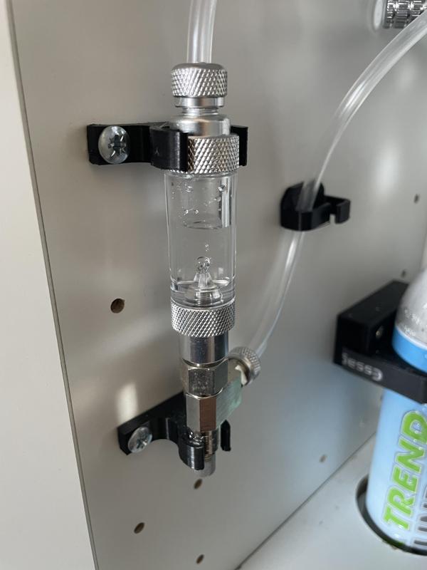 CO2 Bubble Counter Holder Screwable