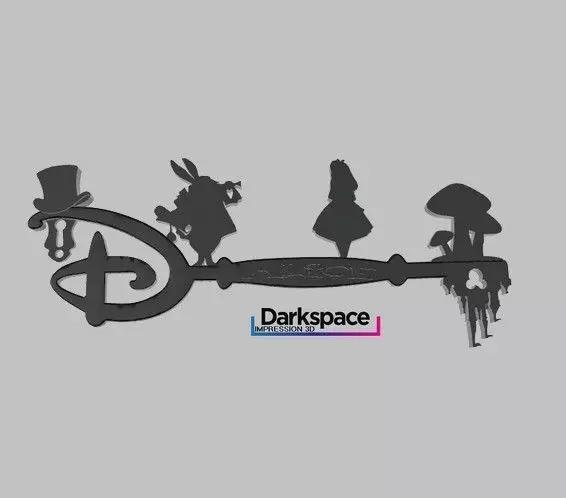 key Disney Alice in wonderland