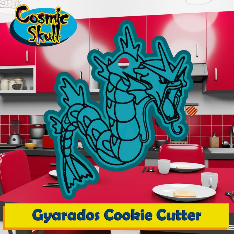 Gyarados Cookie Cutter