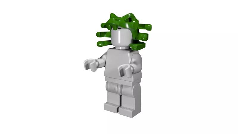 lego snake helmet 3d scan lego snake hat matches real lego