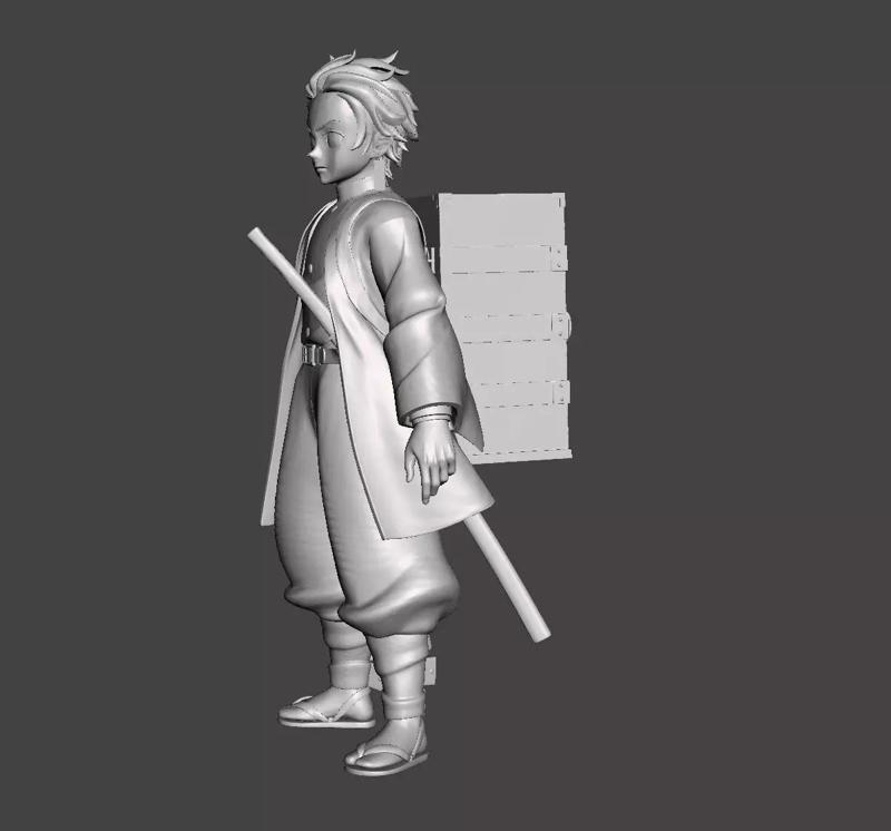 Tanjiro Kamado 3D Model