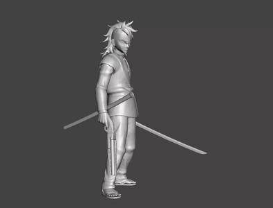 Shinazugawa Genya 3D Model