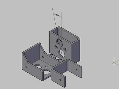 holds vernier caliper - vertical edge 