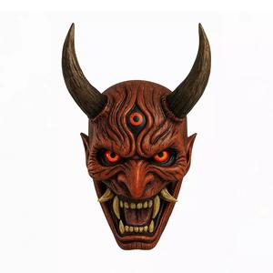 Japanese Hannya Mask The Third Eye Oni Red Devil toy