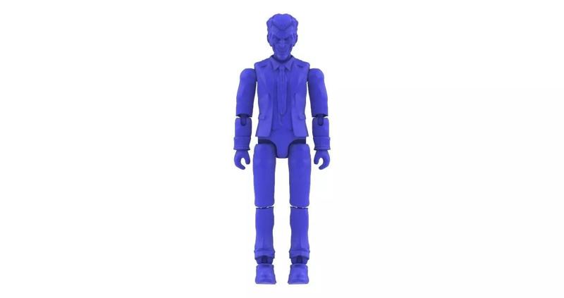 Joker - ARTICULATED POSEABLE ACTION FIGURE 100mm