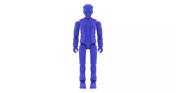 Joker - ARTICULATED POSEABLE ACTION FIGURE 100mm