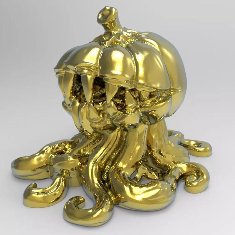 Grinning Pumpkin Monster