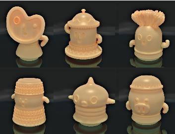 PACK 3 - Gyroid - Animal Crossing New Horizons