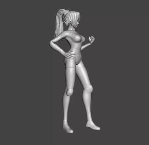 Shihouin Yoruichi 3D Model