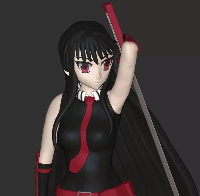 Akame from Akame ga Kill