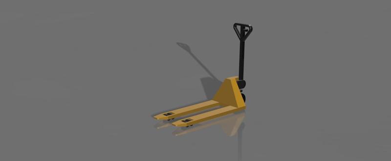 short pallet truck 1:32