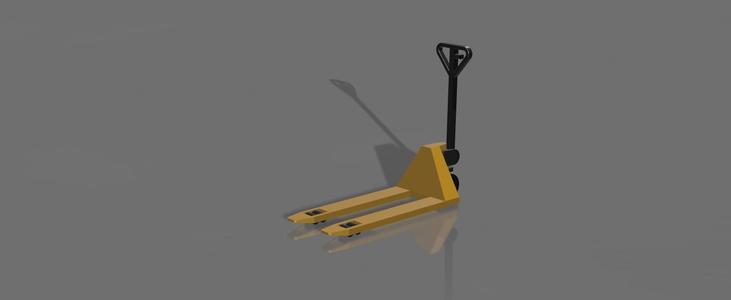 short pallet truck 1:32