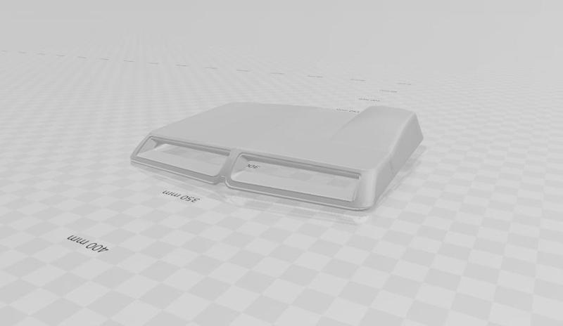 hood air intake amc rebel