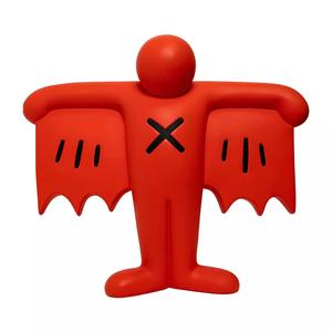 Keith Haring Flying Devil Red toy
