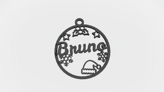 Bola de Natal Bruno