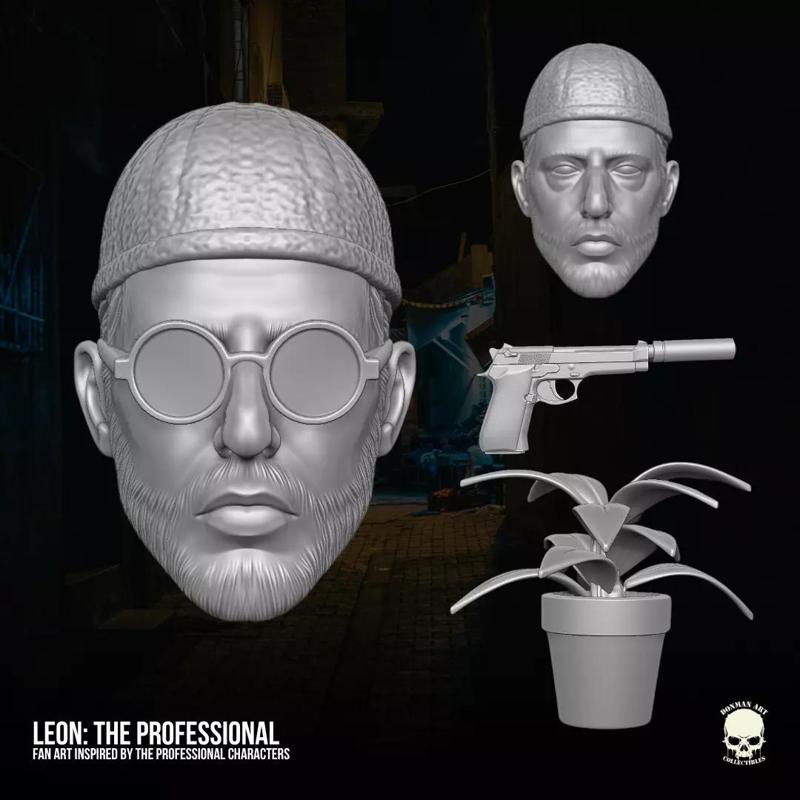 Leon The proffesional 3D printable File For Action Figures