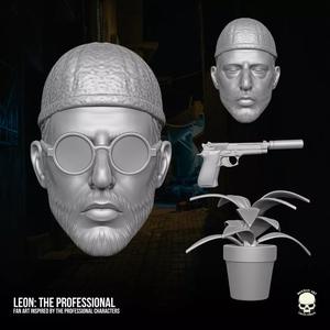 Leon The proffesional 3D printable File For Action Figures