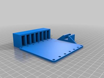 Modern Robotics Power distribution USB Strain Relief
