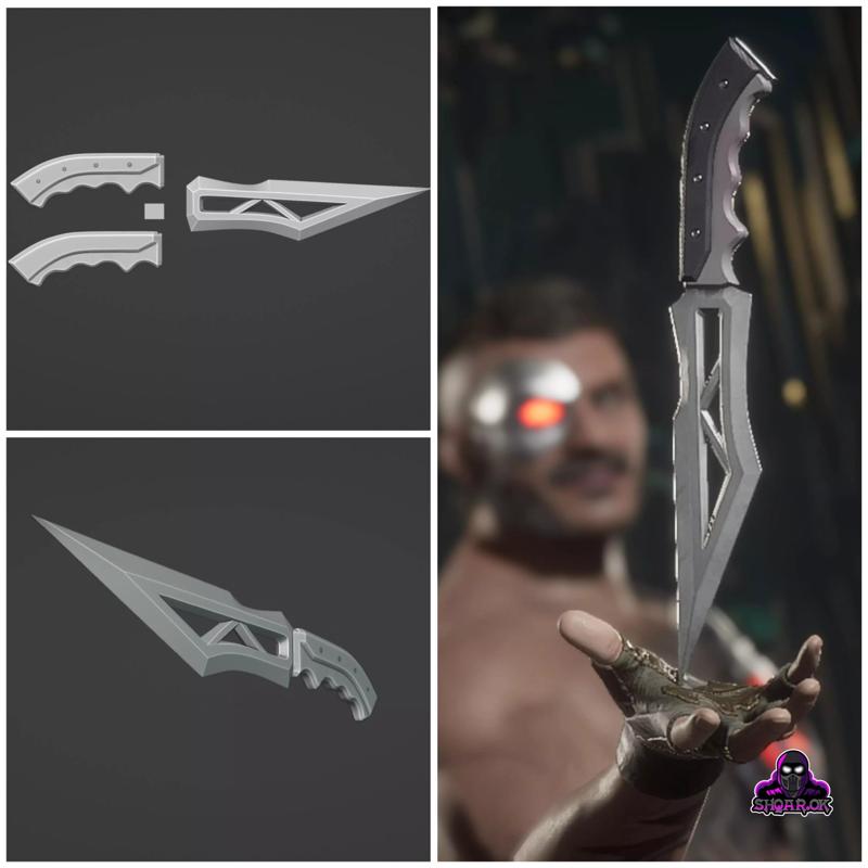 Kano knife from Mortal Kombat 11 - Piexeria