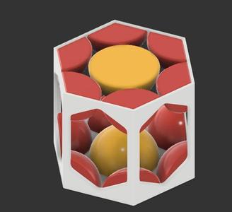 HCP Unit Cell Model