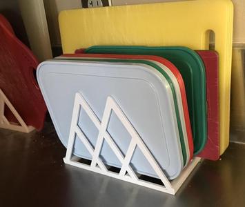 Customizable  CuttingBoardRack