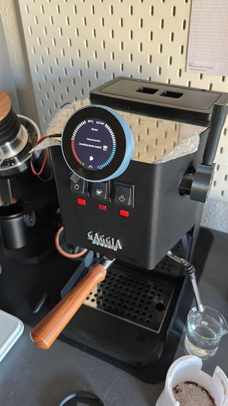 Waveshare 2.1" Round Screen Case and Mount for Gaggia Classic E24 and GaggiMate