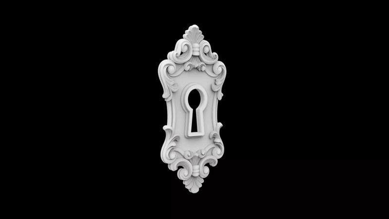 Victorian Style Keyhole Cover Home Decor