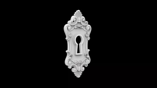Victorian Style Keyhole Cover Home Decor