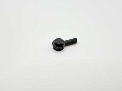Brick - 1x1 plate round with bar