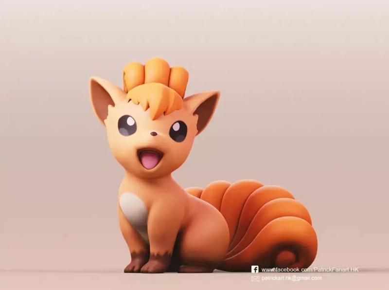 life size Vulpix Pokemon