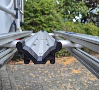 Bike rack profile end cap  /  Fahrradträger Profil-Endkappe