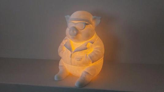 Harley HD Motorcycle Hog Pig Votive tea Light