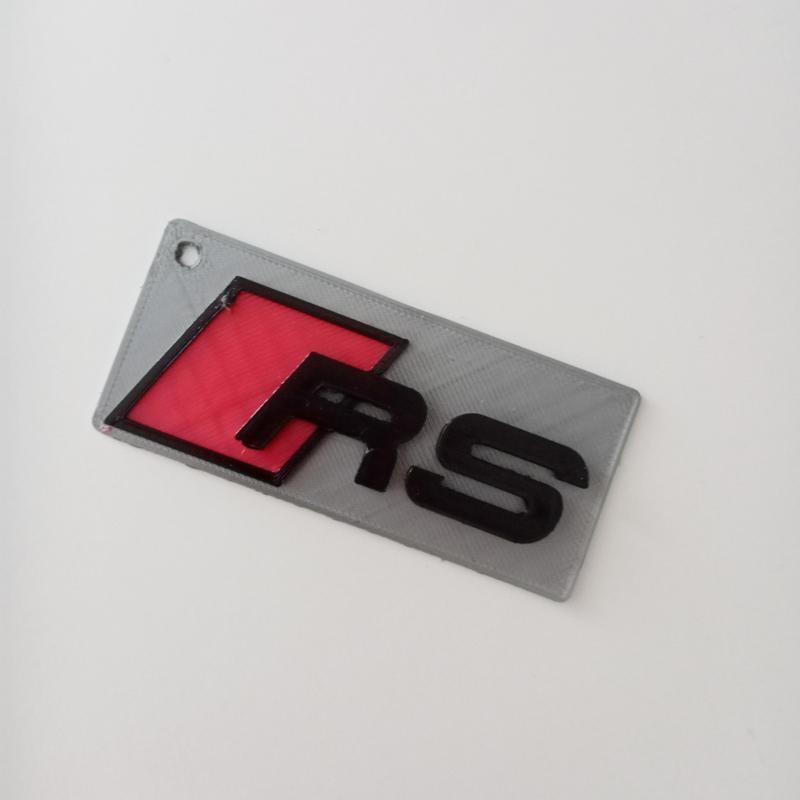 Audi RS keychain