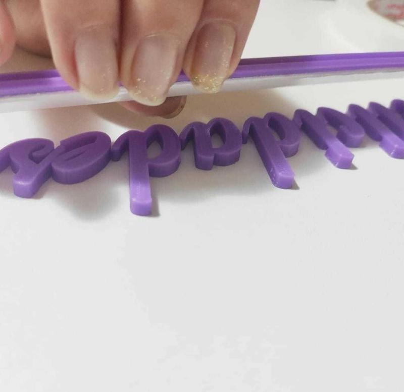 FONDANT LETTERING ALPHABET -REPOSTERY-.