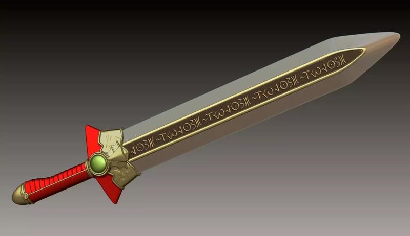 Valentine sword from Soulcalibur