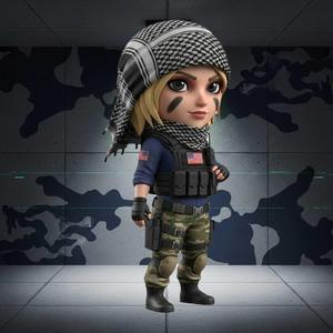 Valkyrie - Rainbow Six Siege Chibi Operator