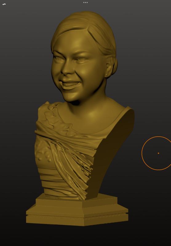 Sara Duterte 3D Bust Model – Philippine Vice President (STL & OBJ Files for 3D Printing)