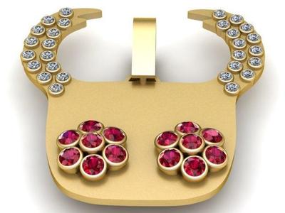 Lakshmi PENDANT 3D PRINTABLE MODEL