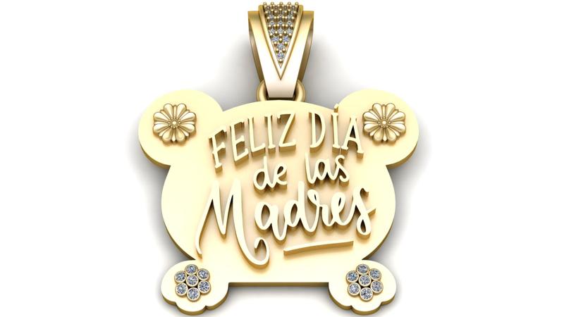 Best Grandma Womens PENDANT 3D PRINTABLE MODEL