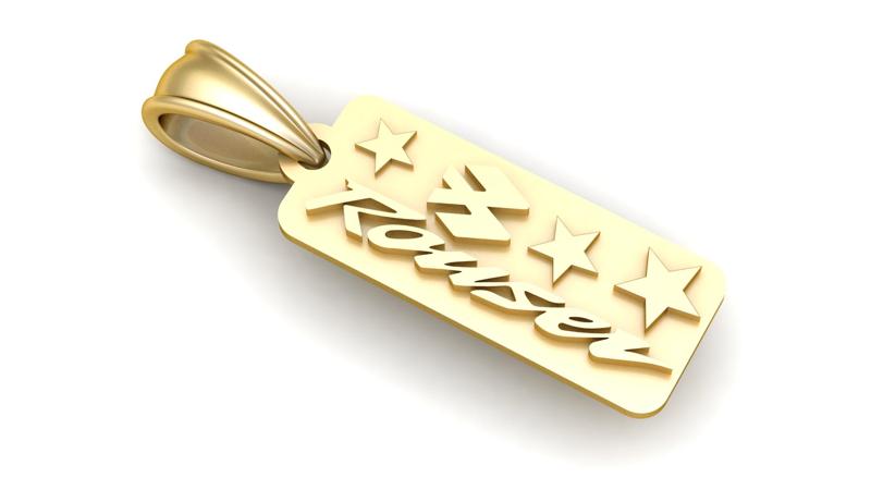 Atoztide Custom PANDANT 3D PRINTABLE MODAL