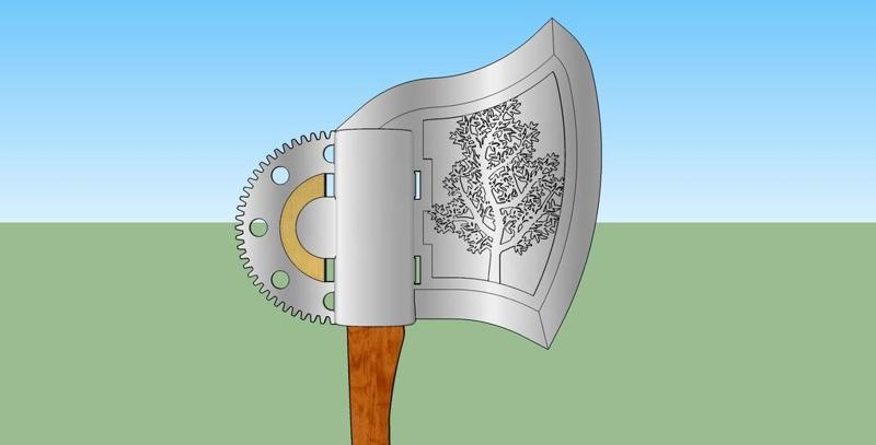 Tin Woodsman Axe 02