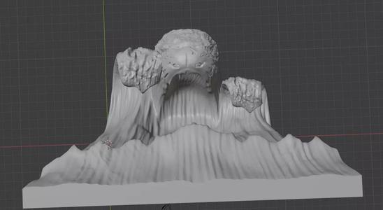 Ocean Monster Living Sea SI