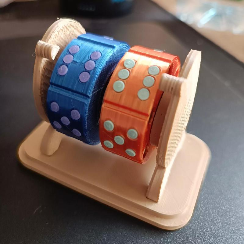 roulette-style dice