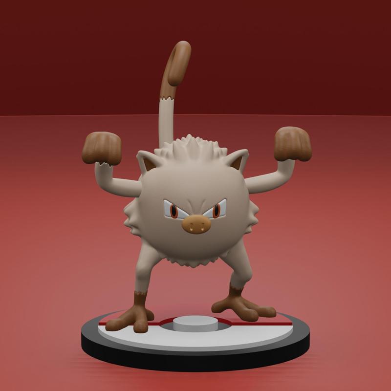 Pokemon No. 056 Mankey