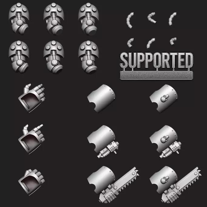 Veteran Termi Heavy Gauntlet Arm