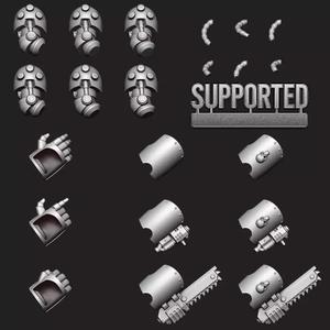 Veteran Termi Heavy Gauntlet Arm